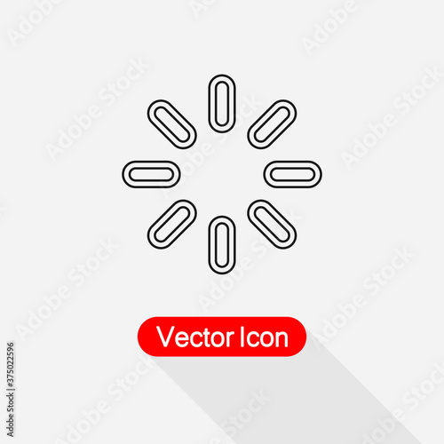 Loading Icon Vector Illustration Eps10