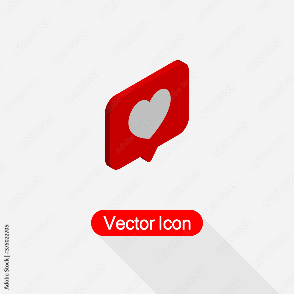 Love icon, Like Icon Vector Illustration Eps10 Love icon, Like Icon Vector Illustration Eps10