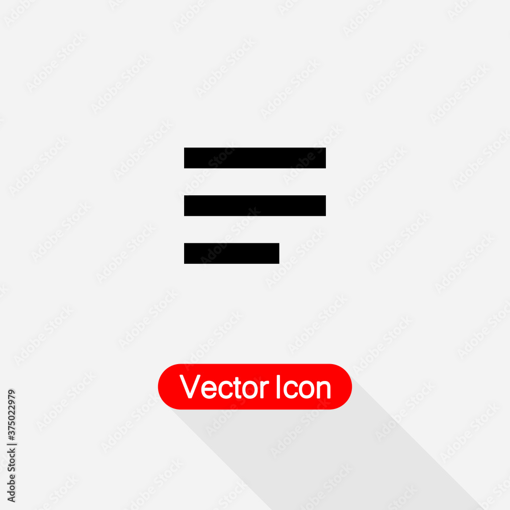 Menu Icon Vector Illustration Eps10 Menu Icon Vector Illustration Eps10