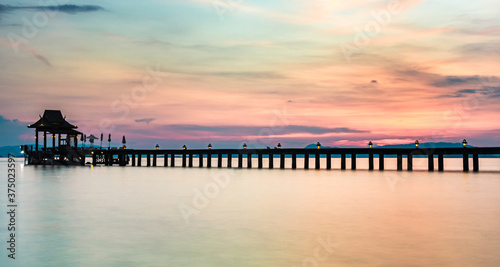 sunset at the pier © Peter Szera
