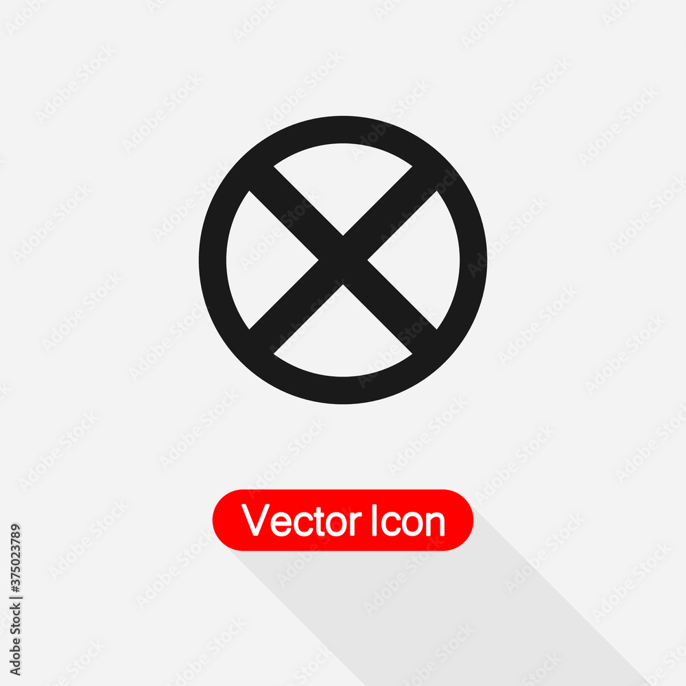 No Parking Icon vector illustration Eps10 No Parking Icon vector illustration Eps10