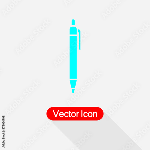 Pen Icon, Pencil Icon Vector Illustration Eps10