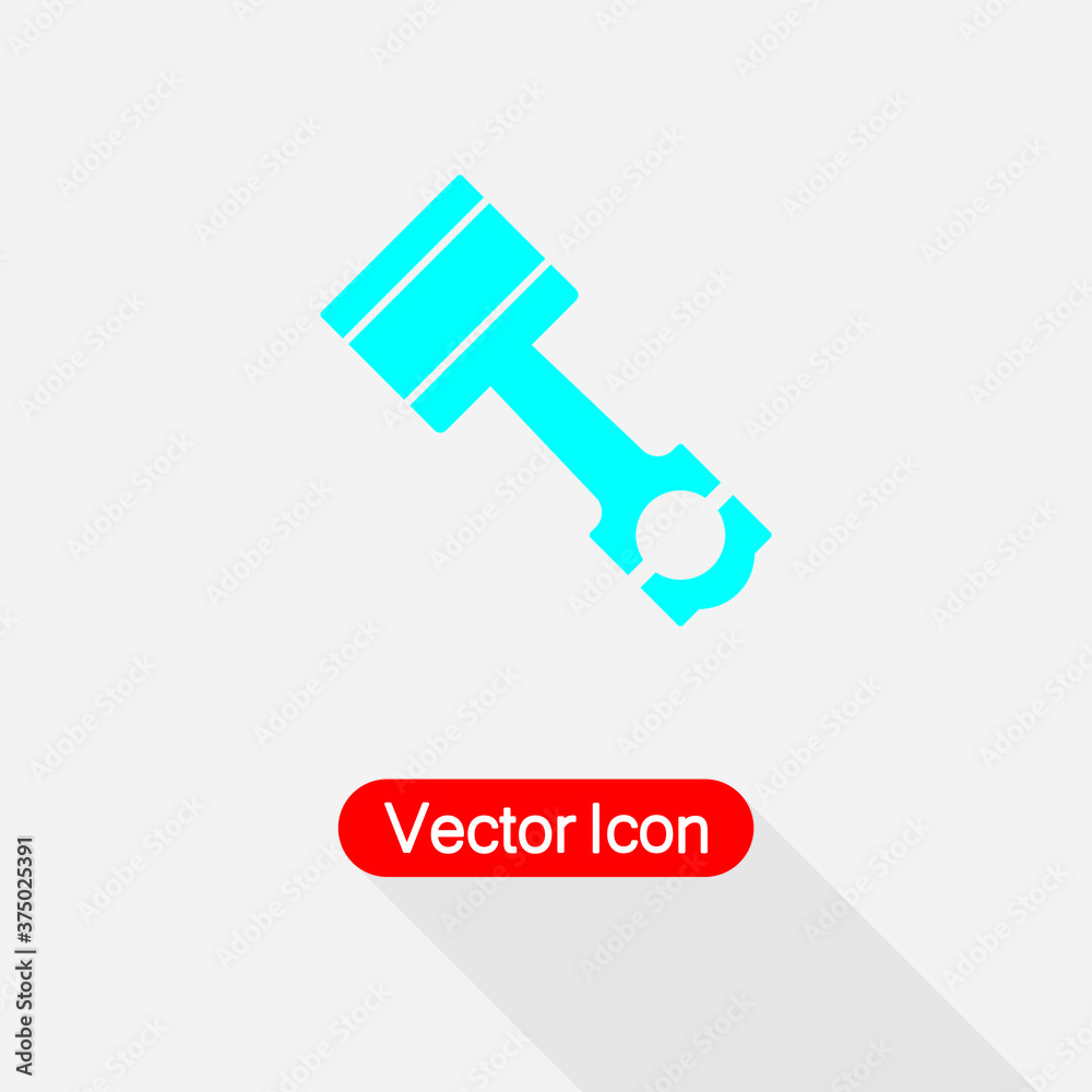 Piston Icon vector illustration Eps10 Piston Icon vector illustration Eps10