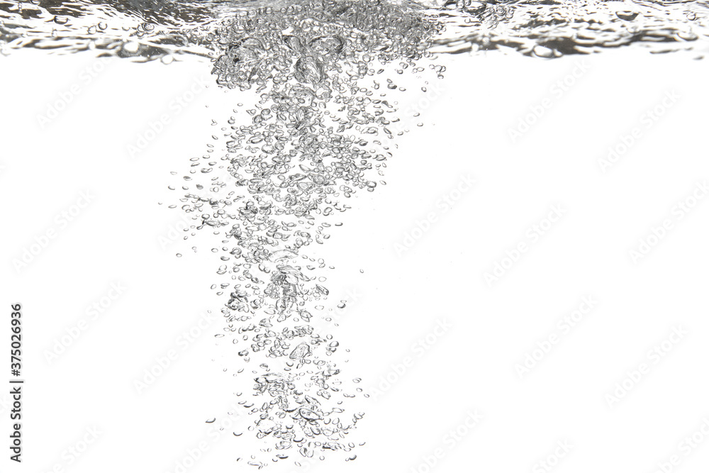 Obraz premium 水中の泡