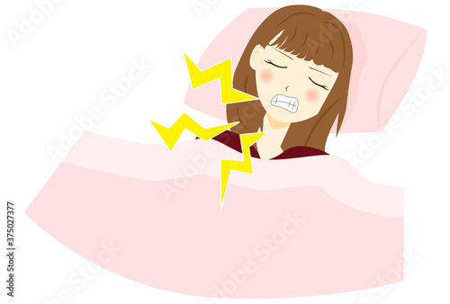 睡眠障害　歯ぎしり　女性