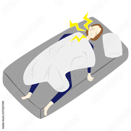 睡眠障害　歯ぎしり　女性