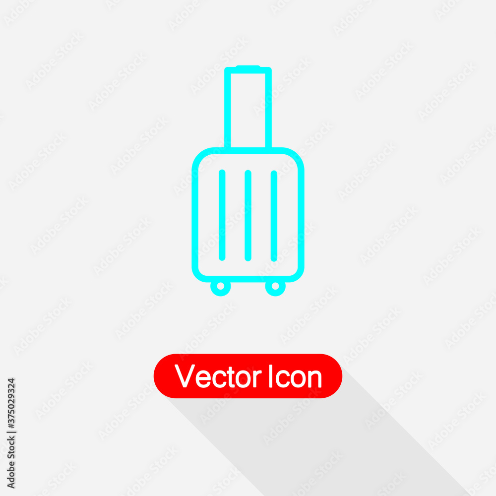 Travel Bag Icon Vector Illustration Eps10