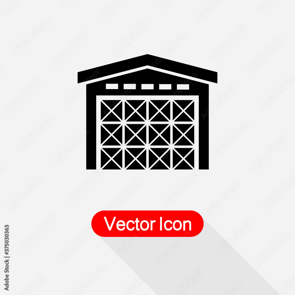 Warehouse Icon Vector Illustration Eps10 Warehouse Icon Vector Illustration Eps10