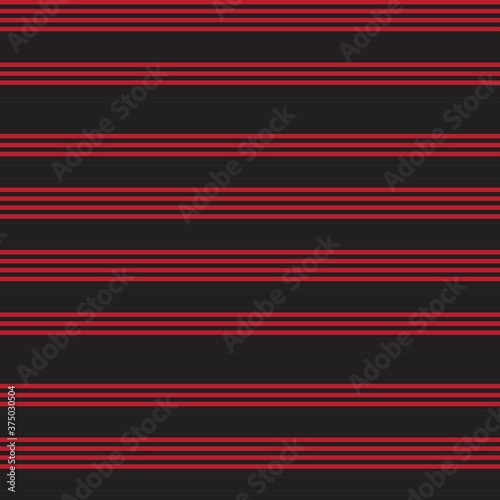 Red Stripe seamless pattern background in horizontal style