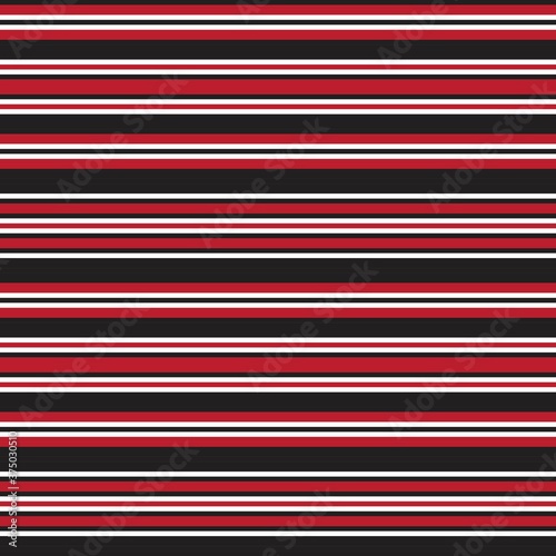 Red Stripe seamless pattern background in horizontal style