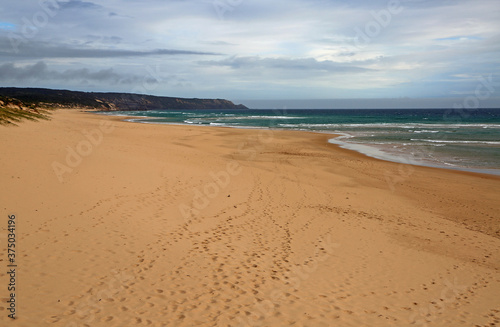 Golden sand and Gunnamatta beach - Mornington Peninsula  Victoria  Australia