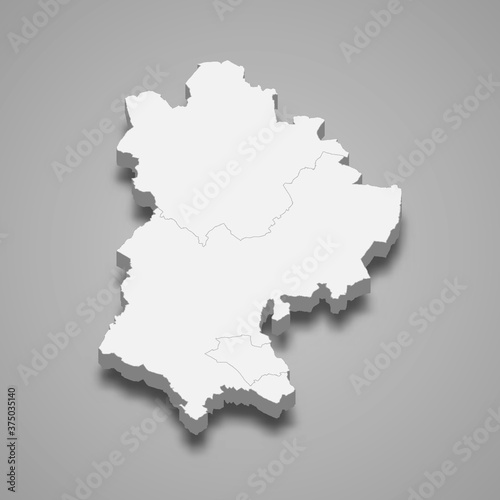 3d map of Bedfordshire is a ceremonial county of England