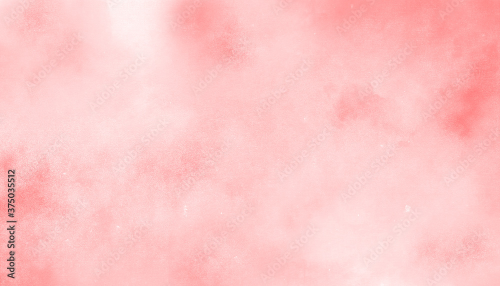 Pink paper watercolor texture background. For design backdrop