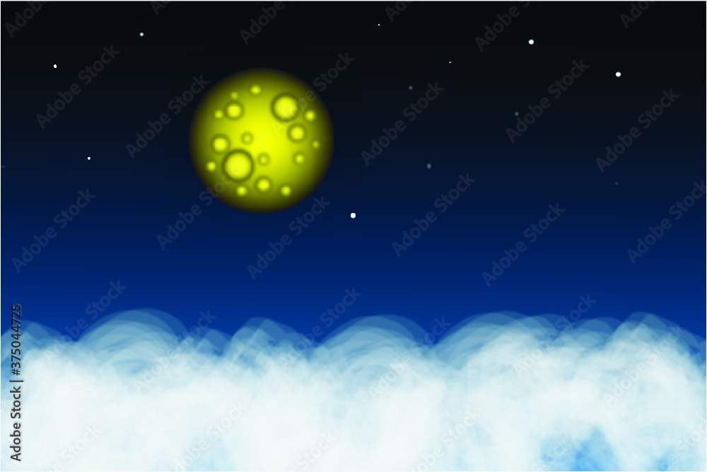 Fototapeta premium The moon tonight