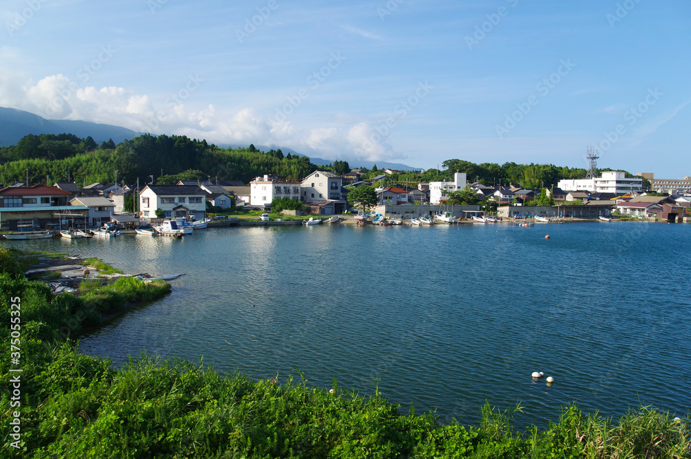 新潟県最大の大きさを誇る加茂湖