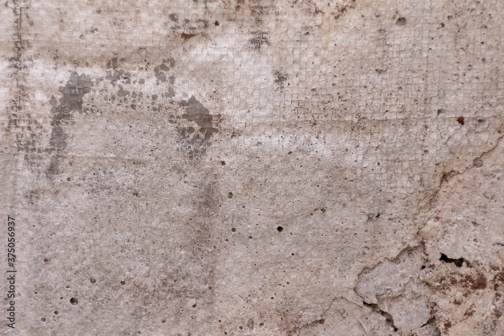 Old concrete surface that the paint has dropped and is very dirty Old concrete surface that the paint has dropped and is very dirty