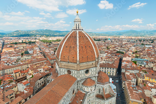 イタリア　フィレンツェの大聖堂　ドゥオーモ