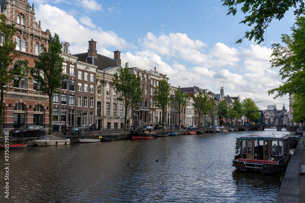 Amsterdam Holland Niederlande Gouda Grachten