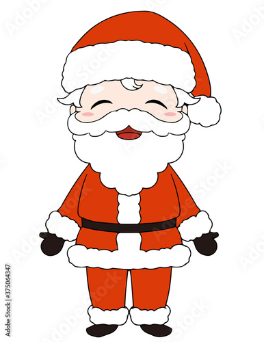 笑顔のサンタクロース
