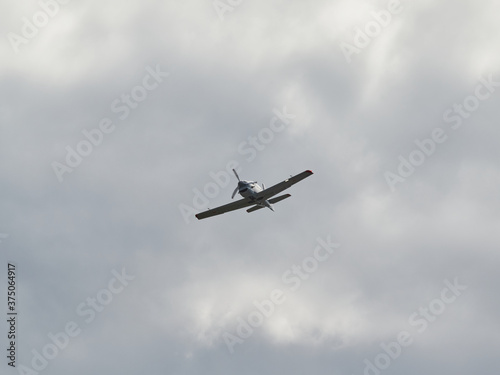 Pilot performances of Yak piston aircraft at the air show