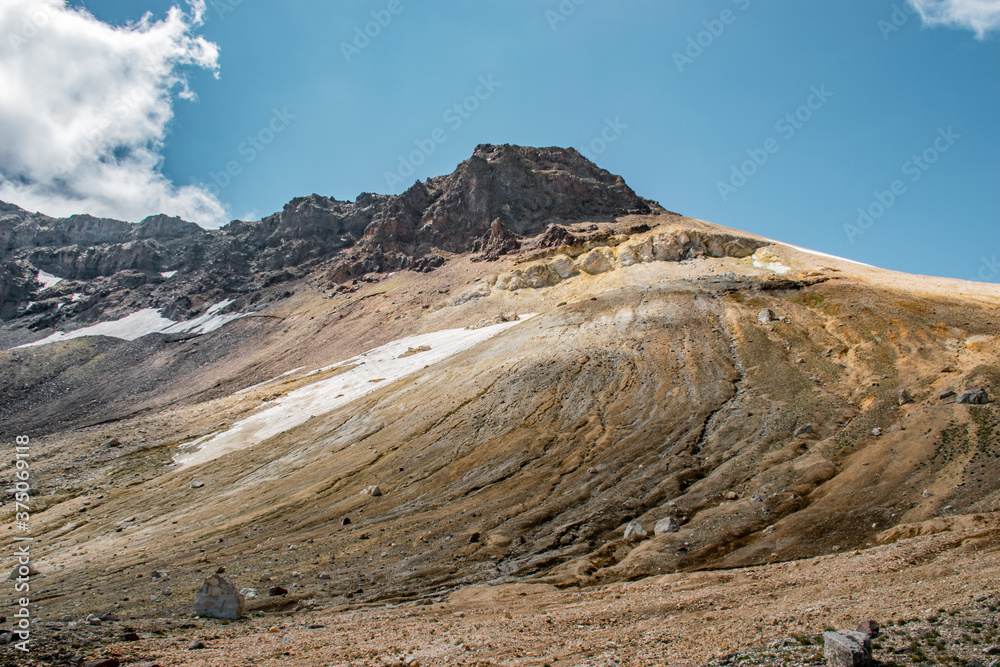 mountain landscape with blue sky mountain landscape with blue sky