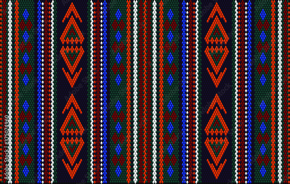 Traditional ethnic ornament for use on fabrics, tiles, ceramics and other interior details. Traditional ethnic ornament for use on fabrics, tiles, ceramics and other interior details.