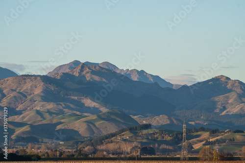 mountain landscape with mountains