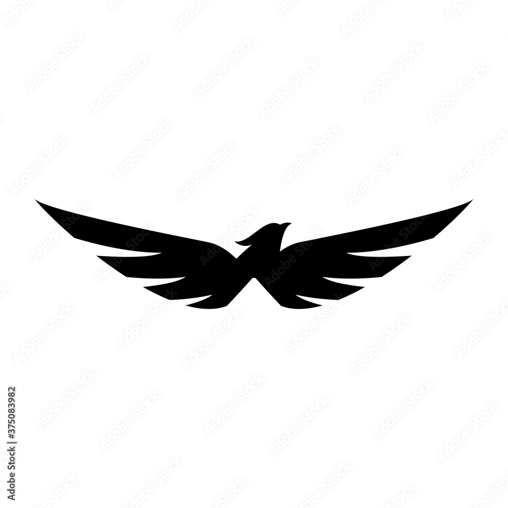 Obraz premium Eagle Icon Illustration Vector art eagle logo design.