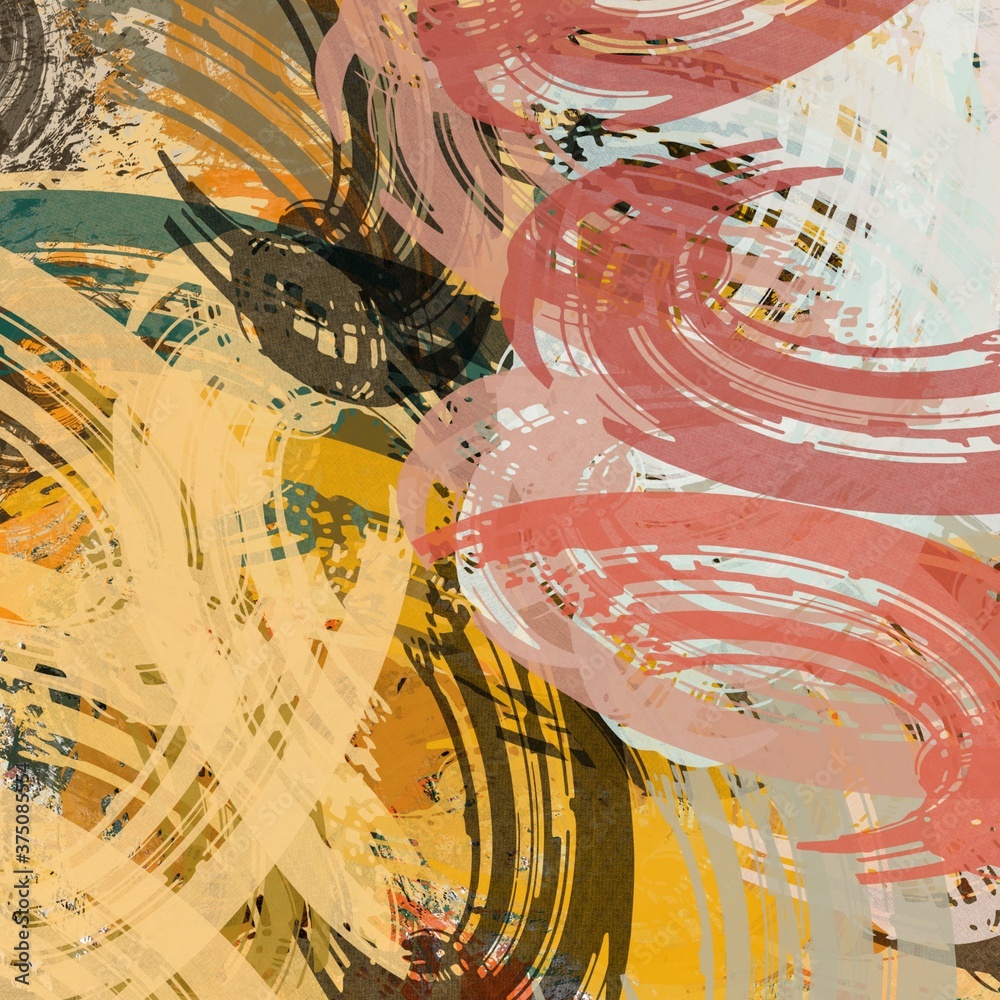 Texture of strokes of colored paint, blurred spots with brushes of different sizes and shapes. Stylized watercolor, oil grunge background Texture of strokes of colored paint, blurred spots with brushes of different sizes and shapes. Stylized watercolor, oil grunge background