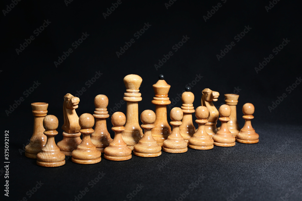Chess on board Chess on board