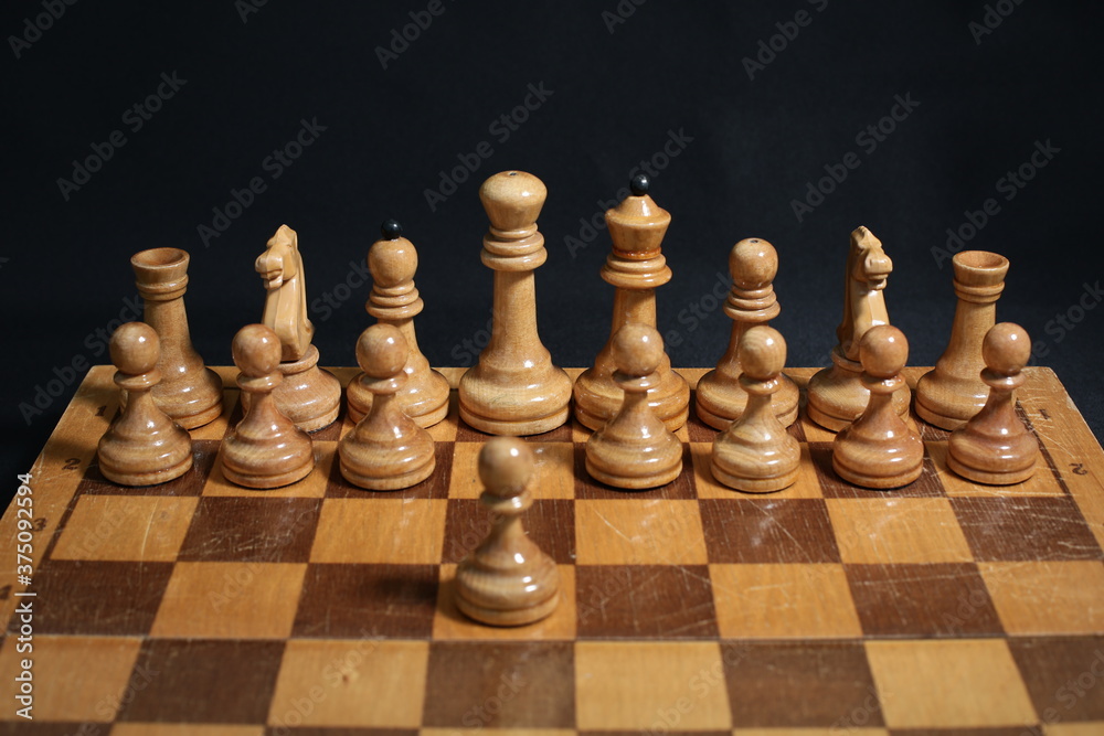 Chess on board Chess on board