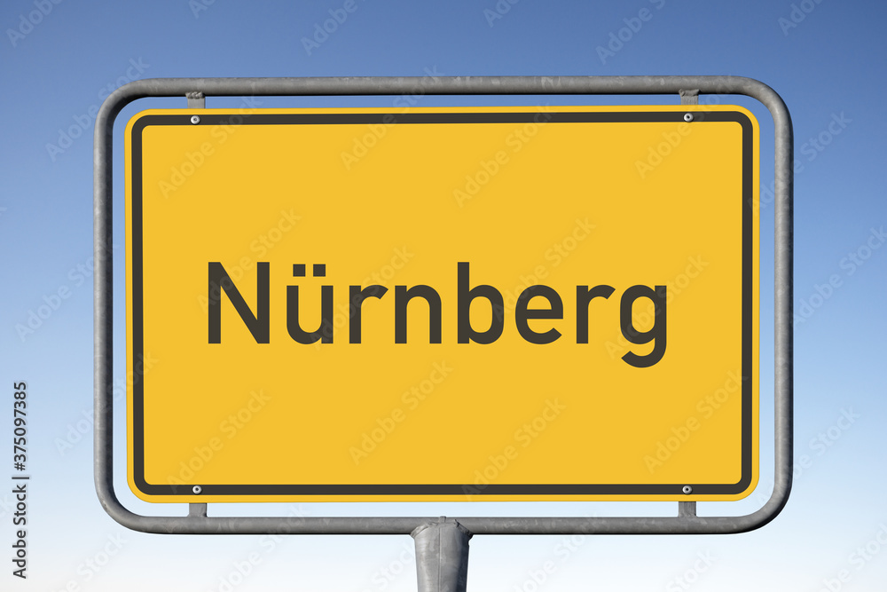 Ortstafel Nürnberg (Symbolbild) Ortstafel Nürnberg (Symbolbild)