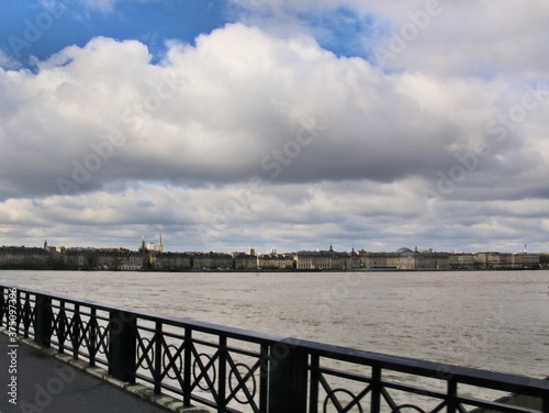 A view of Bordeaux in France