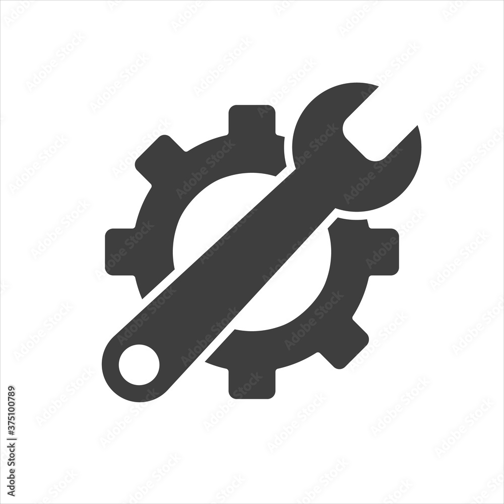 tools icon over black background vector illustration. EPS10 tools icon over black background vector illustration. EPS10