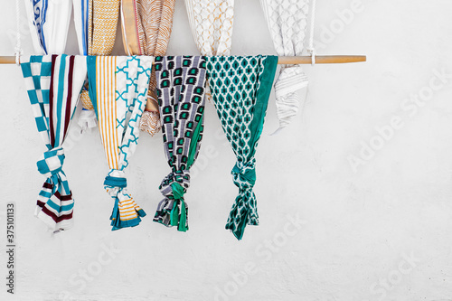 Summer handkerchiefs full of color