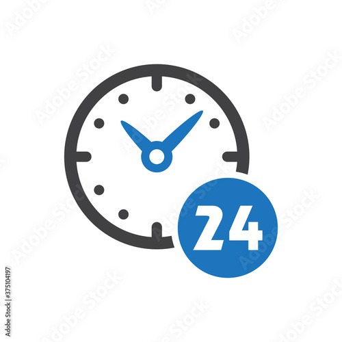 24 hours icon