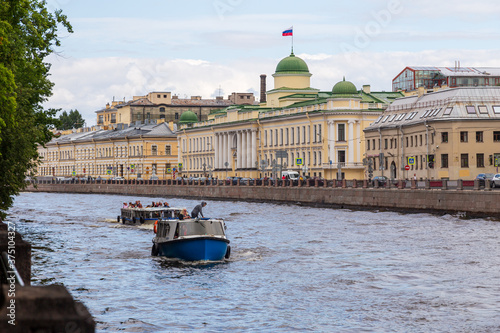 view of st petersburg russia