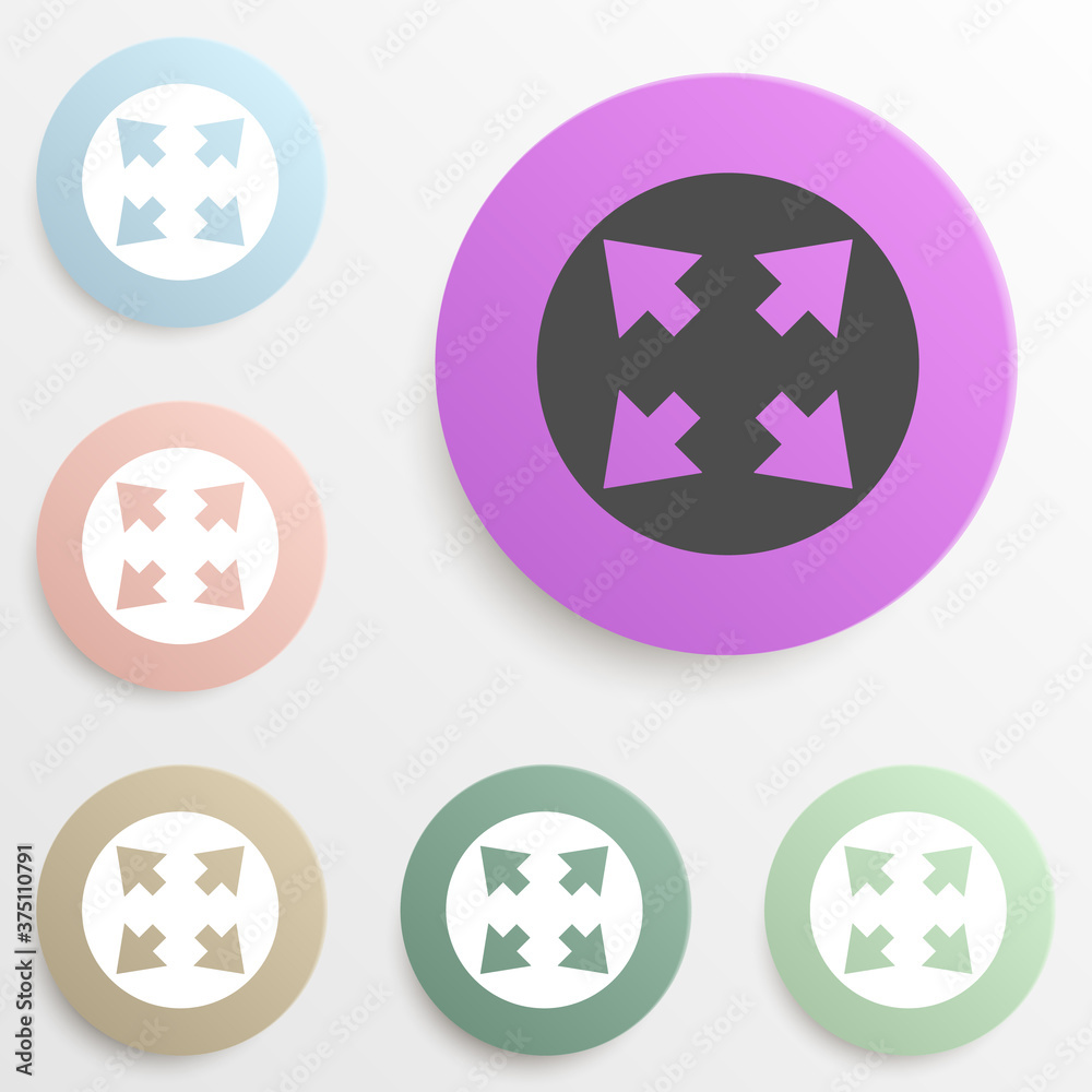 open sign badge color set. Simple glyph, flat vector of web icons for ui and ux, website or mobile application open sign badge color set. Simple glyph, flat vector of web icons for ui and ux, website or mobile application