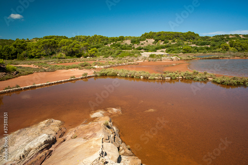 Ses salines.Mongofre Nou.Menorca.Islas Baleares. España.