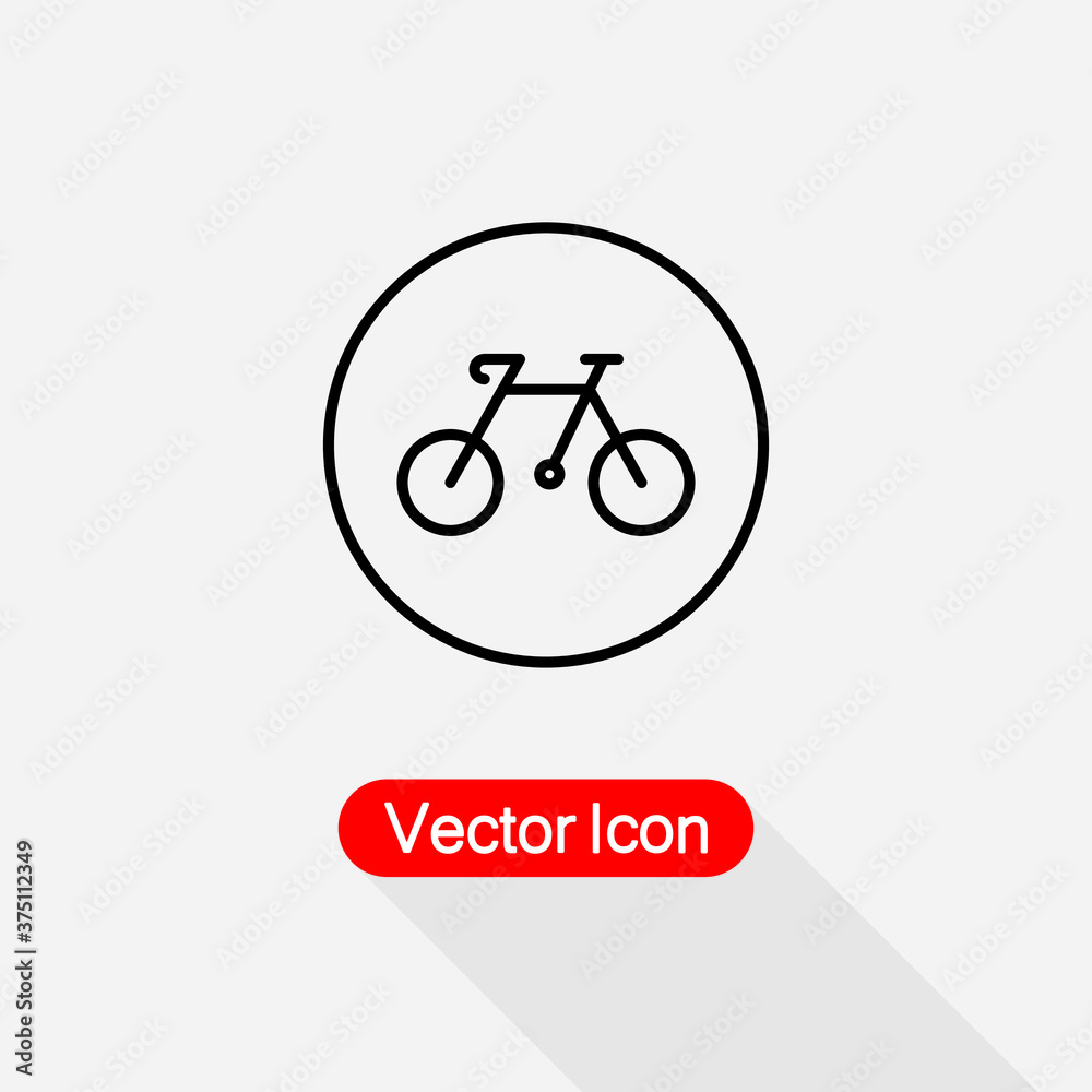 Bike Icon Vector Illustration Eps10 Bike Icon Vector Illustration Eps10