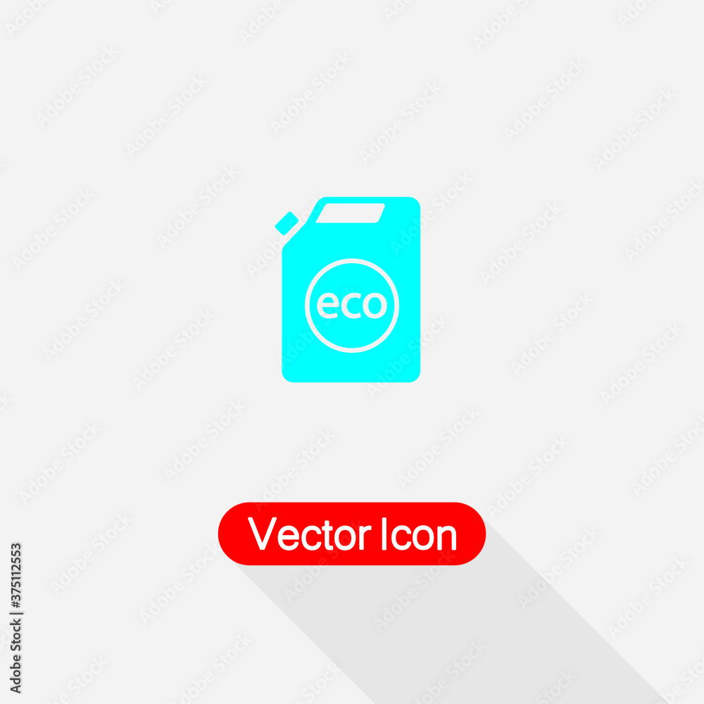 Container and Jerrican, Jug, Gas Symbol Vector Illustration Eps10 Container and Jerrican, Jug, Gas Symbol Vector Illustration Eps10