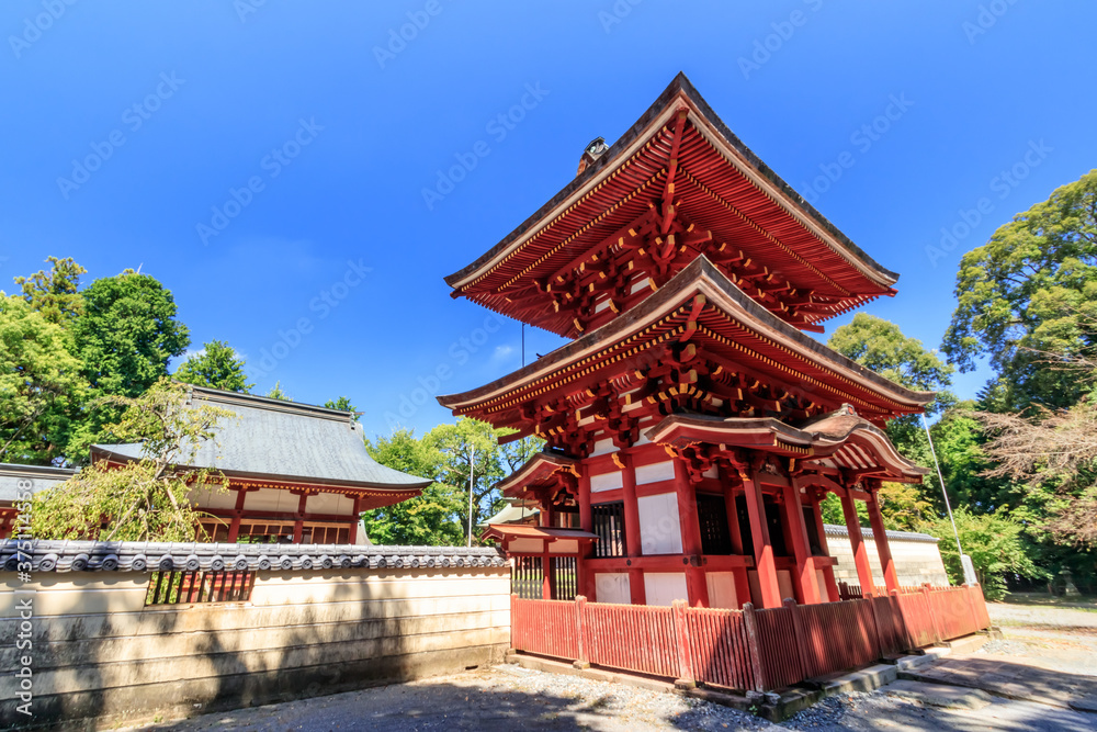 Naklejka premium 薦神社(大貞八幡薦神社)大分県中津市 Komo Shrine Ooita-ken Nakatsu city