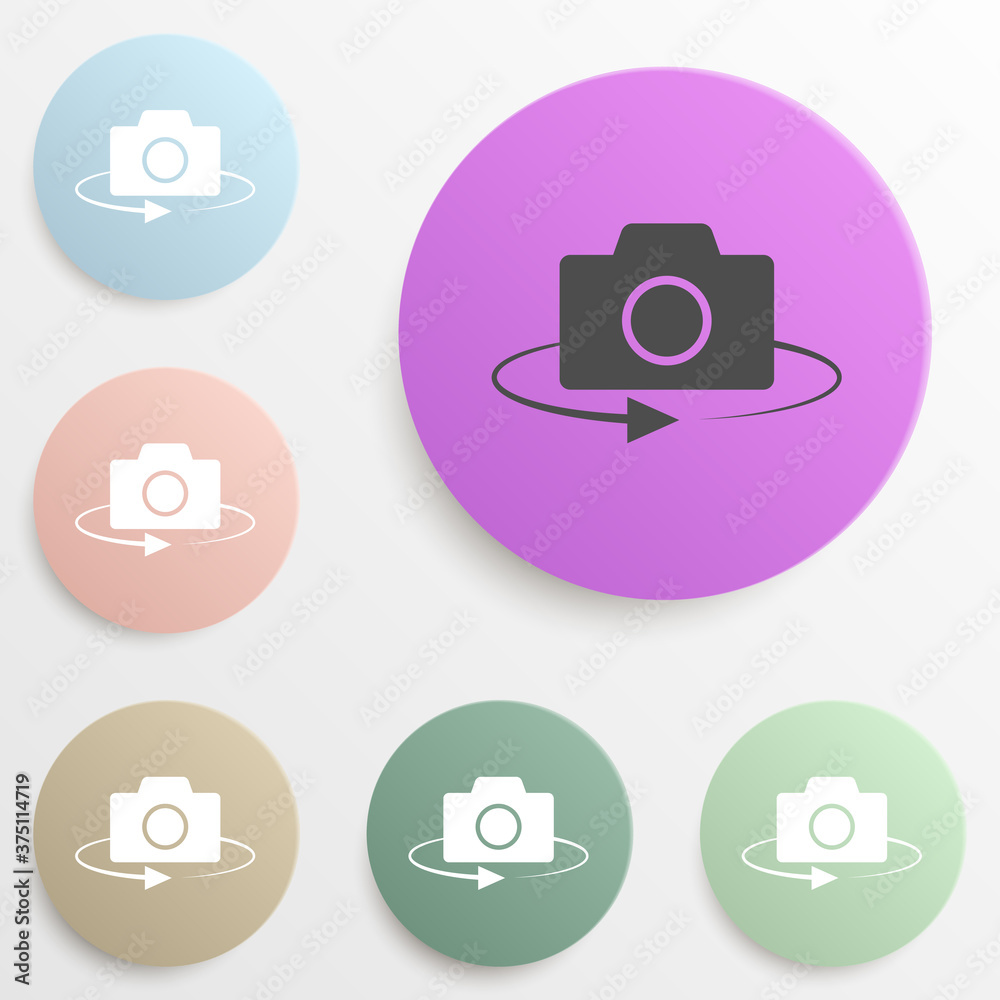 circular sign badge color set. Simple glyph, flat vector of web icons for ui and ux, website or mobile application circular sign badge color set. Simple glyph, flat vector of web icons for ui and ux, website or mobile application