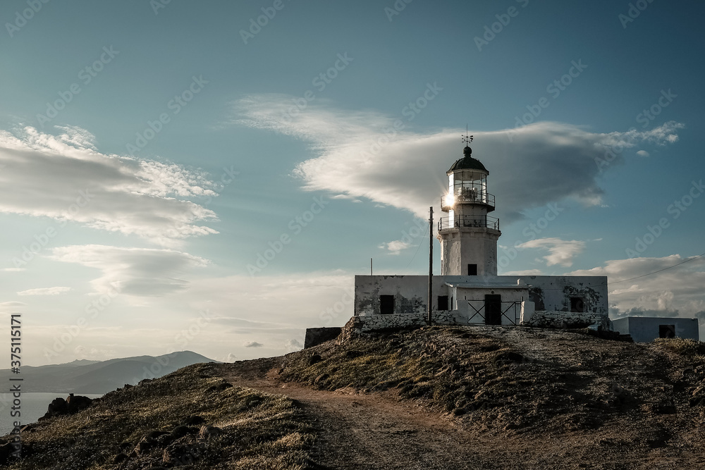 Lighthouse in Mykonos
