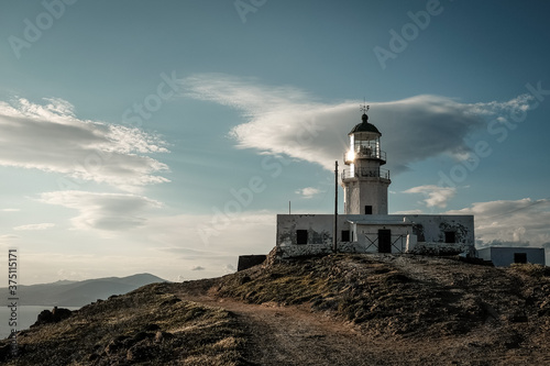 Lighthouse in Mykonos © Aris