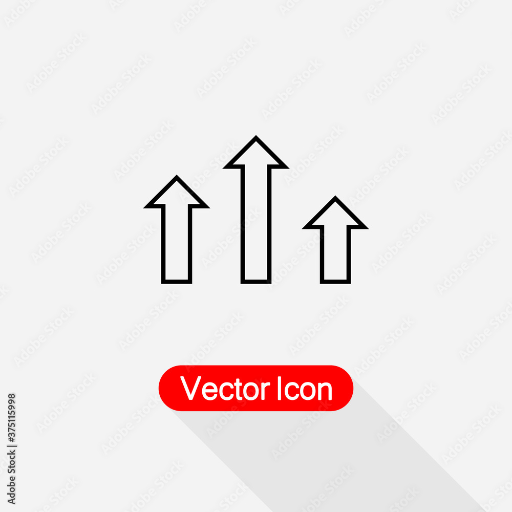 Chart Icon Vector Illustration Eps10 Chart Icon Vector Illustration Eps10
