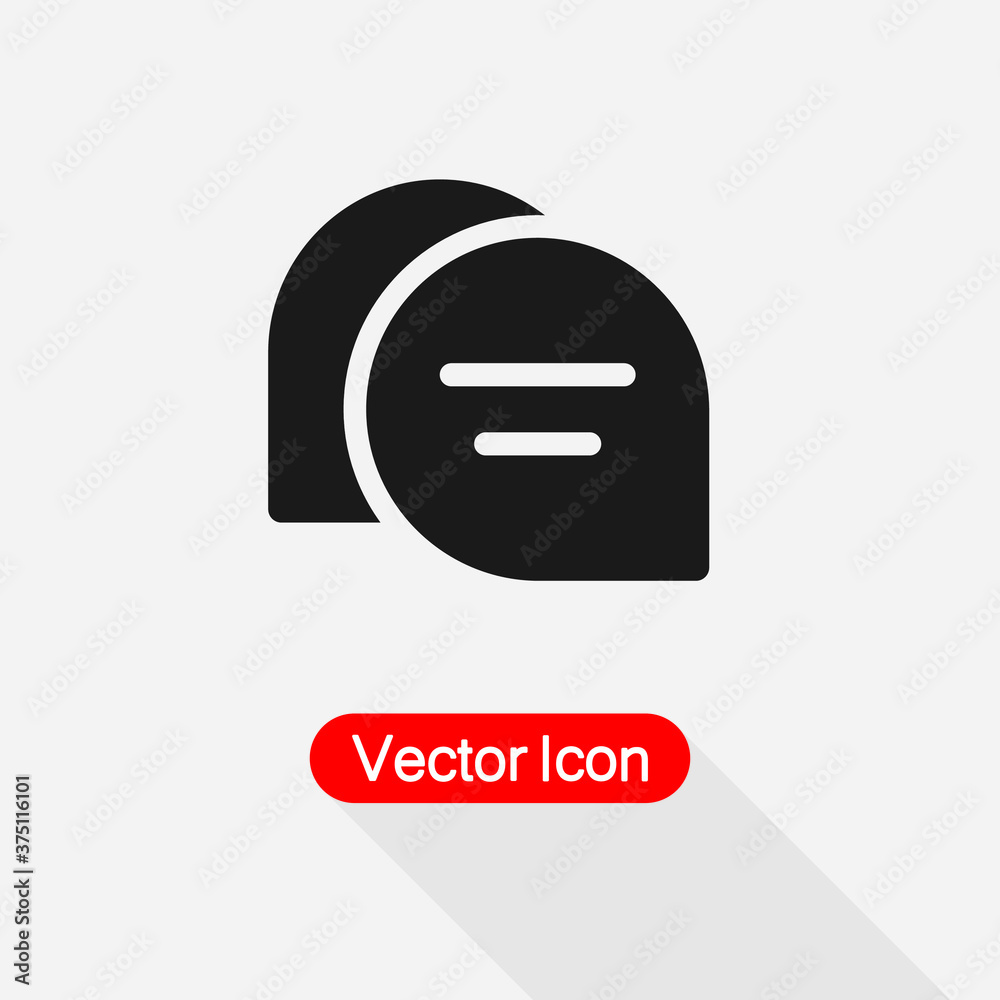 Chat Icon, Chat Speech Bubbles Icon Vector Illustration Eps10 Chat Icon, Chat Speech Bubbles Icon Vector Illustration Eps10