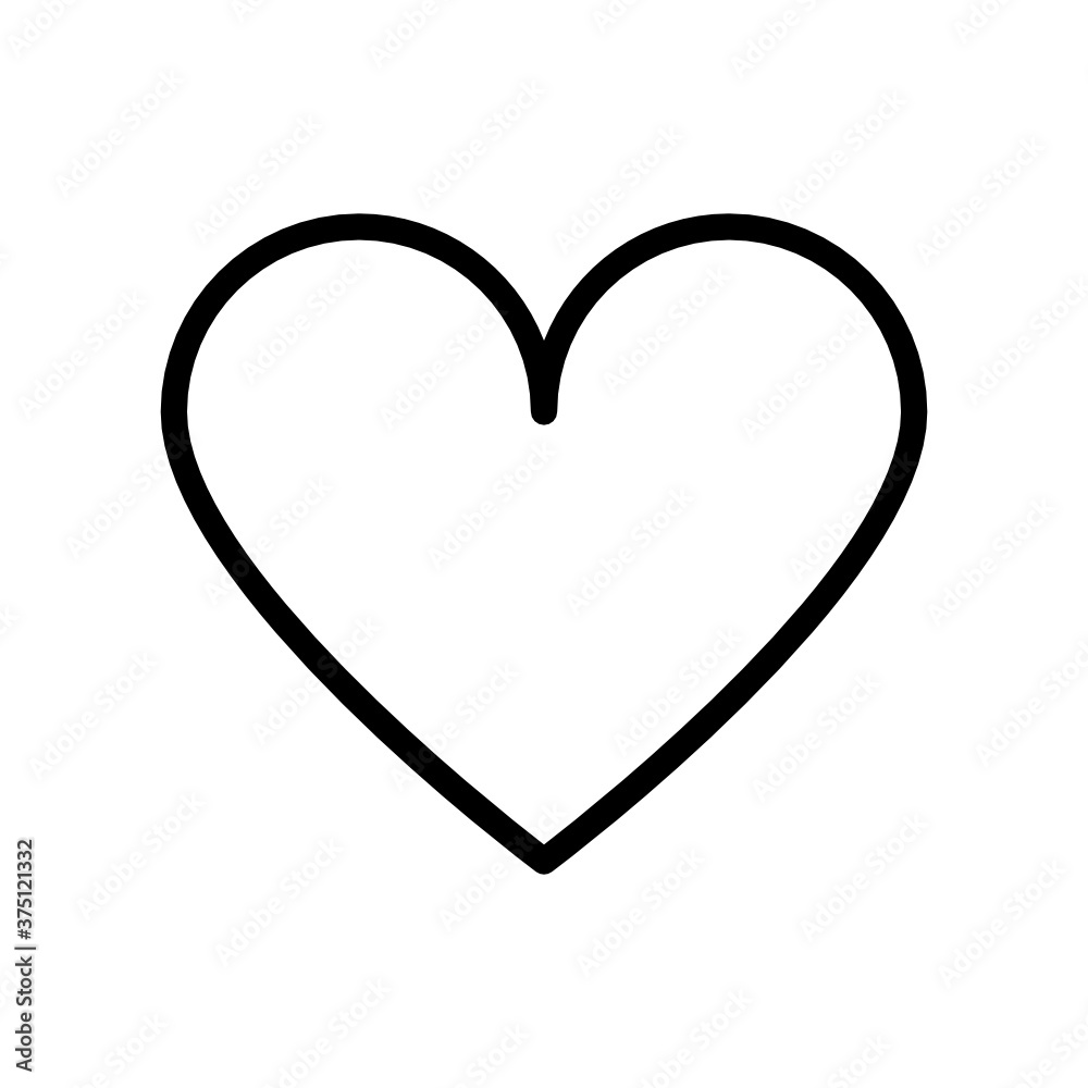 Favorite lovev line icon Favorite lovev line icon
