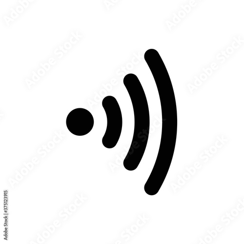 Wi Fi Icon, wireless Icon. Wi fi signal sign modern web icon. Wi Fi network icon