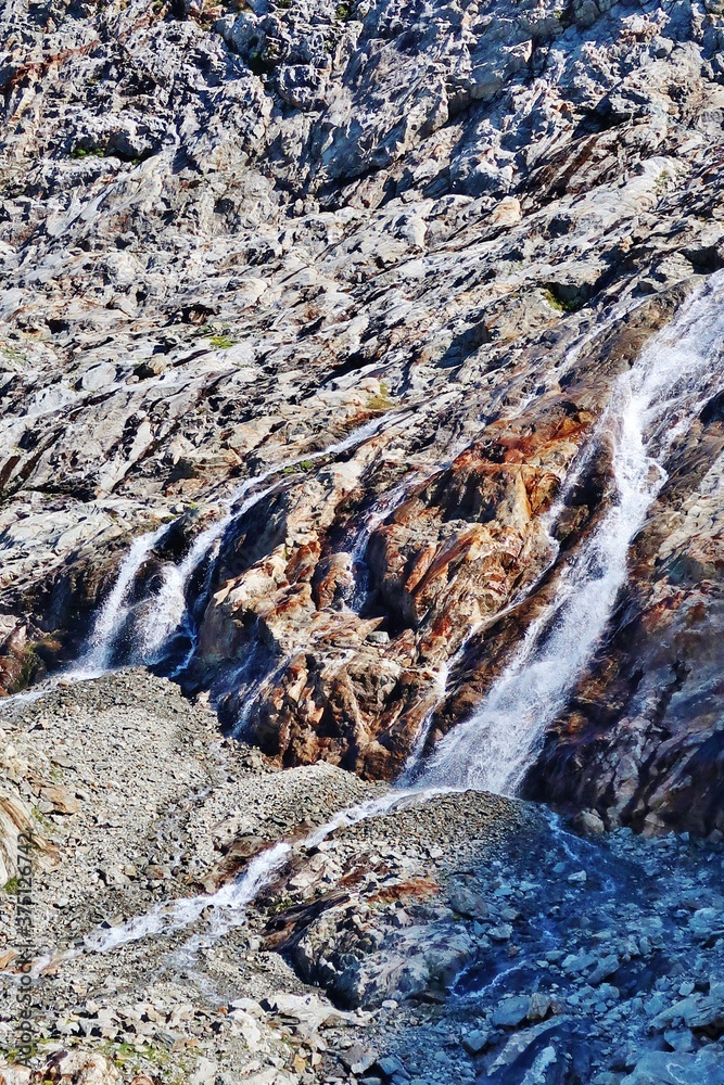 Gletscherwasser am Sustenpass, Zentralschweiz Gletscherwasser am Sustenpass, Zentralschweiz